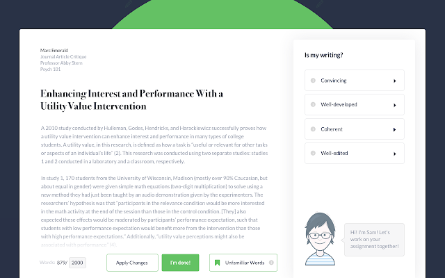 e-rater, Criterion, and The Writing Mentor